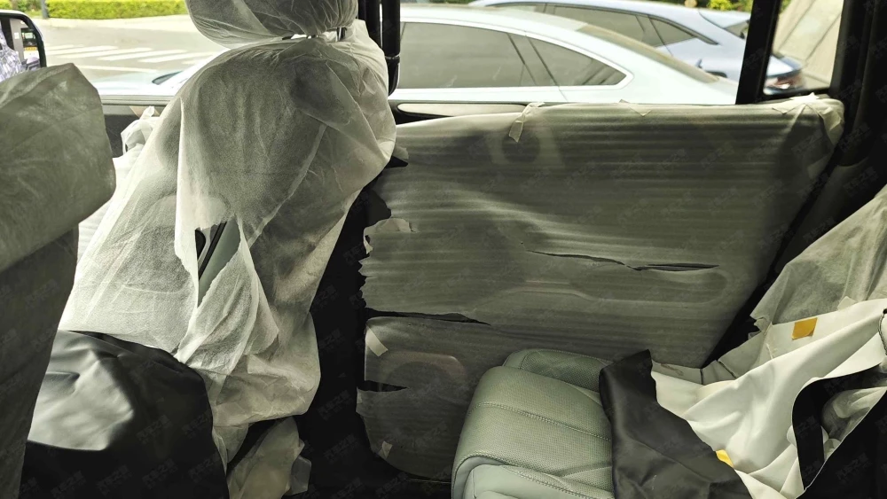 Fang Cheng Bao 8 салон интерьер второй ряд