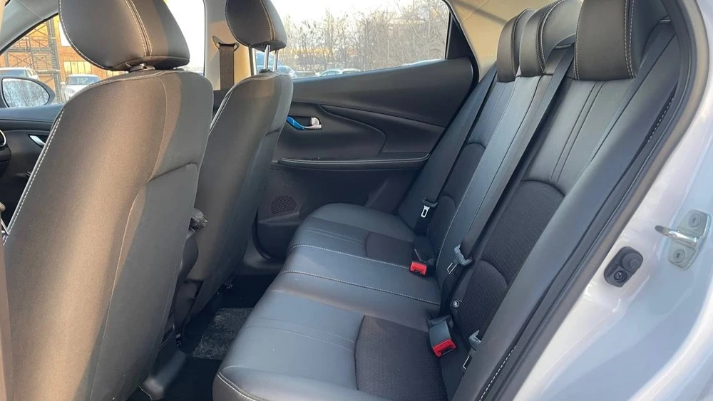 changan alsvin тест в казахстане салон интерьер второй ряд