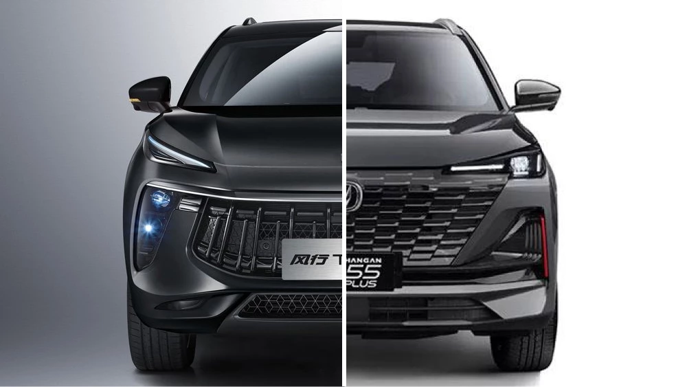 forthing t5 evo changan cs55 plus сравнение