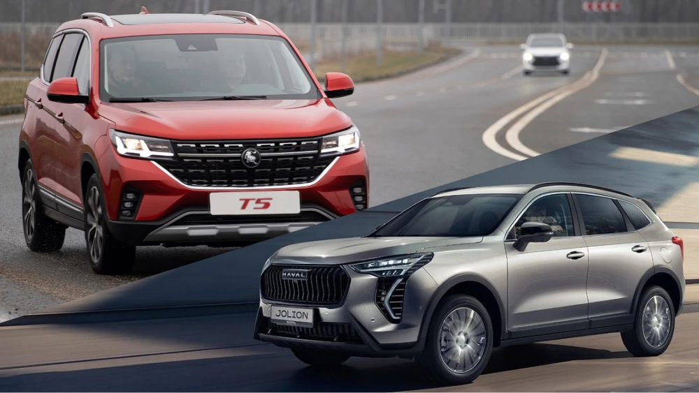 forthing t5 haval jolion сравнение