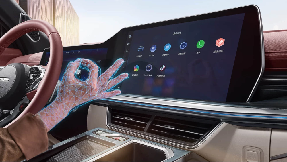 новый кроссовер haval f7 второе поколение haval monster салон 