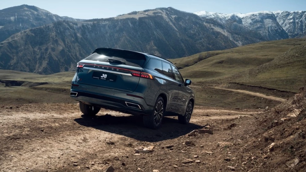 jaecoo j8 сбоку сзади ключавто краснодар