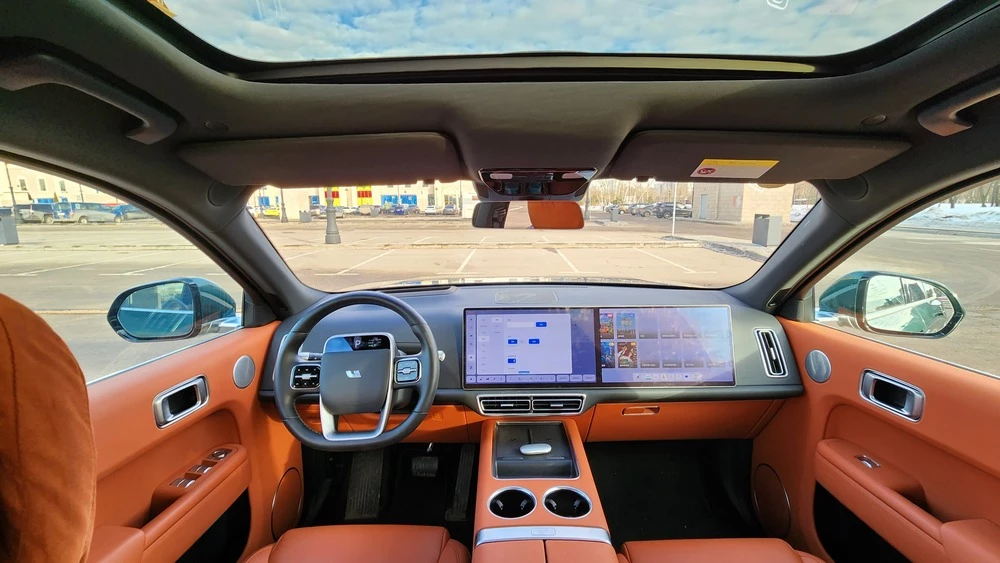 Lixiang Li L9 салон интерьер