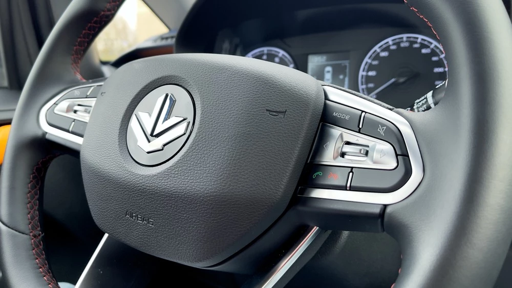 Livan X3 Pro тест салон интерьер рулевое колесо логотип maple