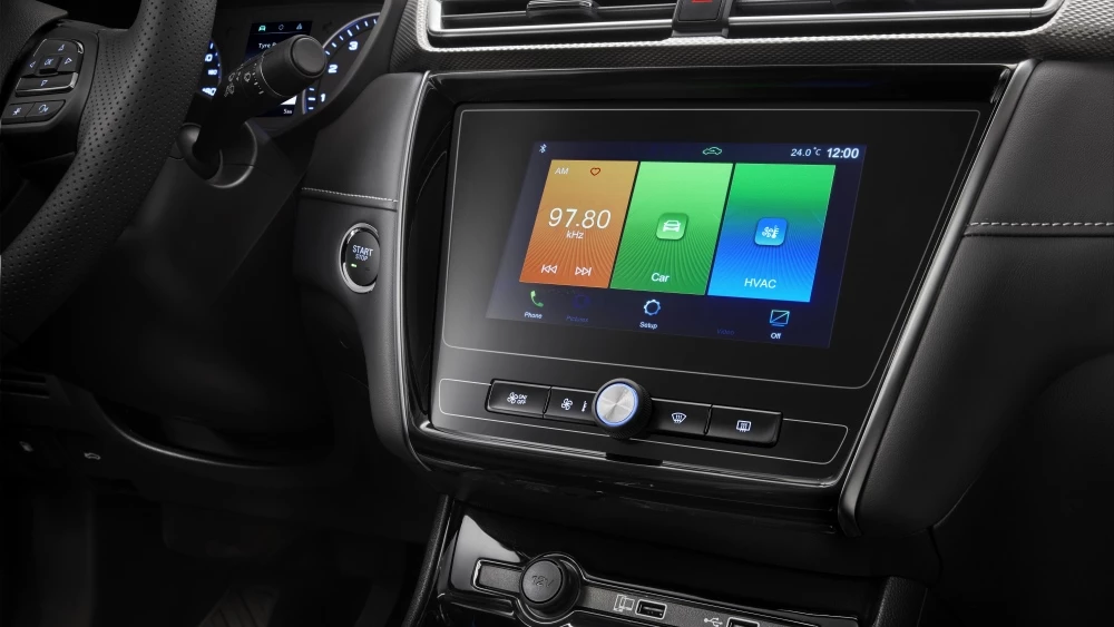 MG 5 седан интерьер салон мультимедиа медиасистема