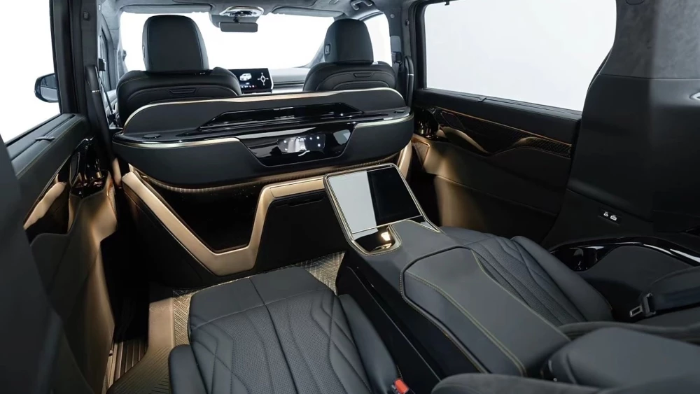 Wey Alpine Co-Creation салон интерьер второй ряд