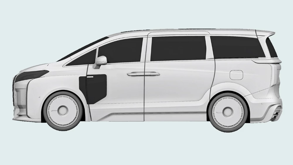 Минивэн Wey Alpine Co-Creation патент в России