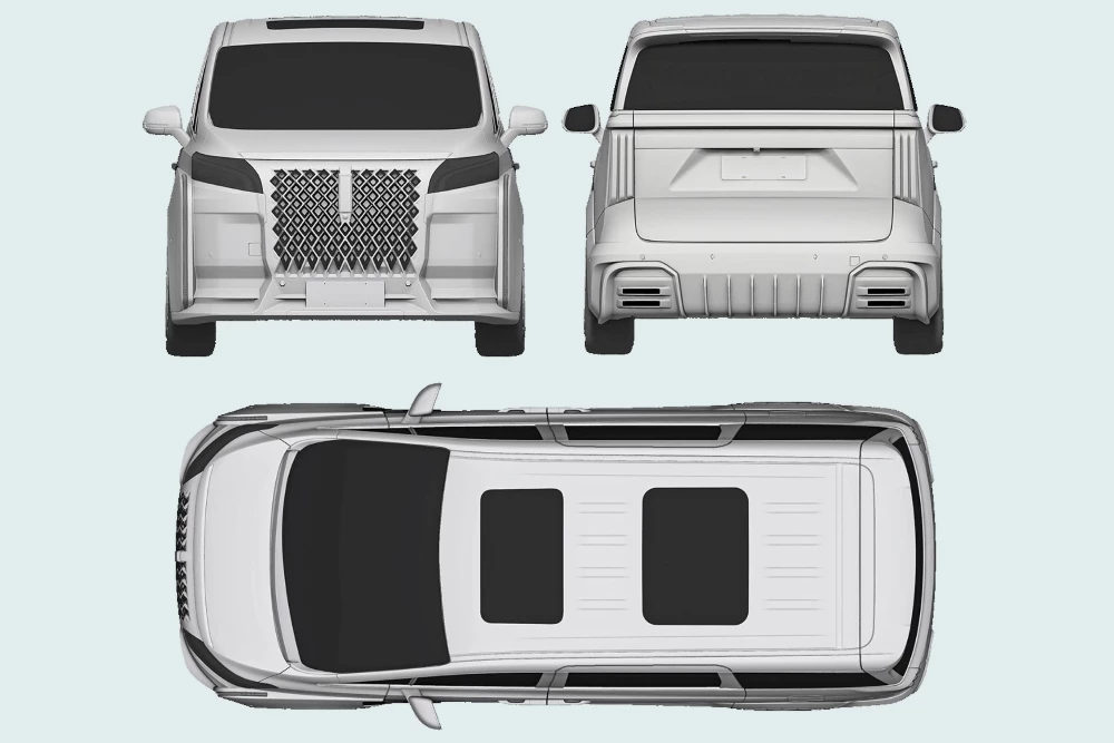 Минивэн Wey Alpine Co-Creation патент в России
