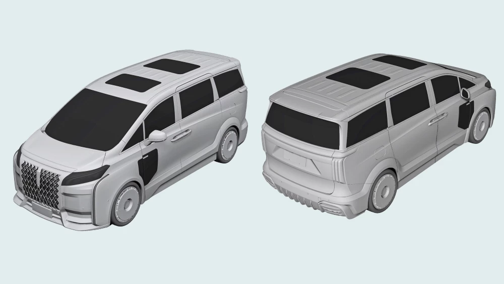 Минивэн Wey Alpine Co-Creation патент в России