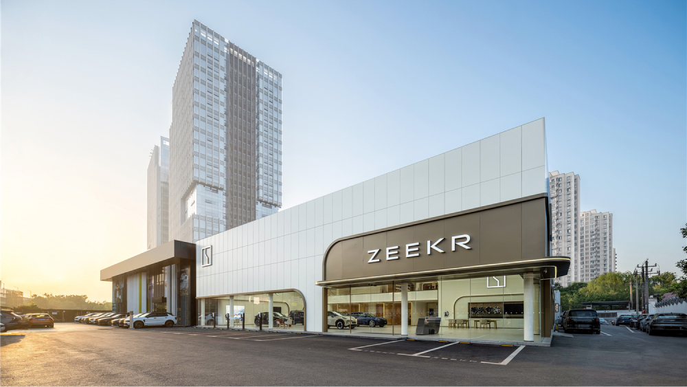 Zeekr House hangzhou дилерский центр шоурум китай