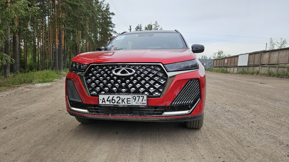 тест Chery Tiggo 7 Pro Max спереди