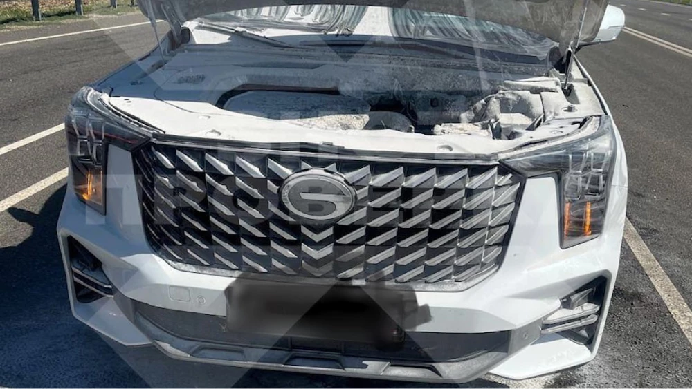 кроссовер gac gs8 ii пожар возгорание моторный отсек