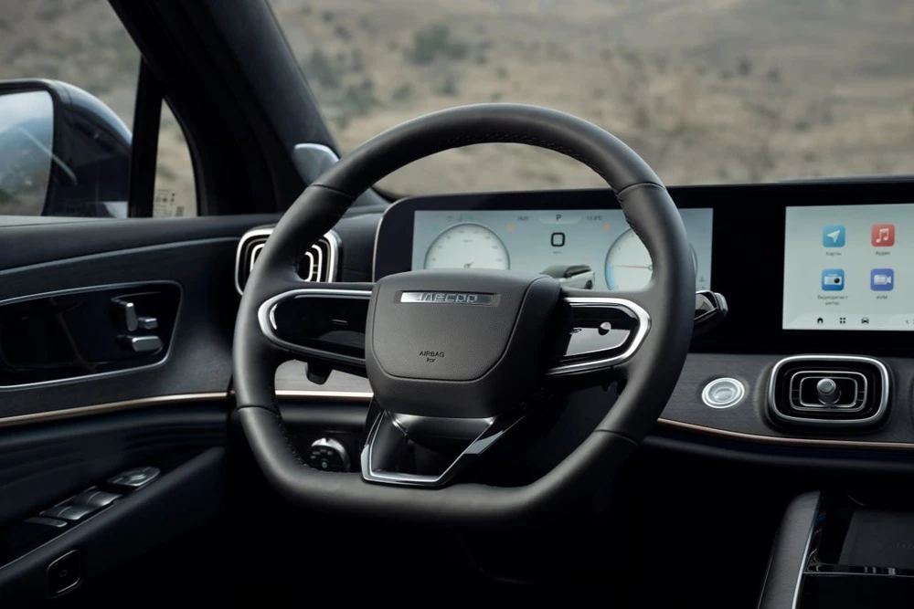 Jaecoo J7 ключавто салон интерьер