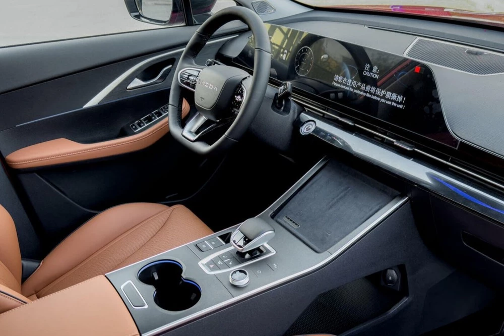 Omoda C7 ключавто салон интерьер