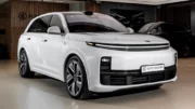 li auto l7 lixiang l7 лисян l7 сбоку спереди белый electrocars екатеринбург челябинск