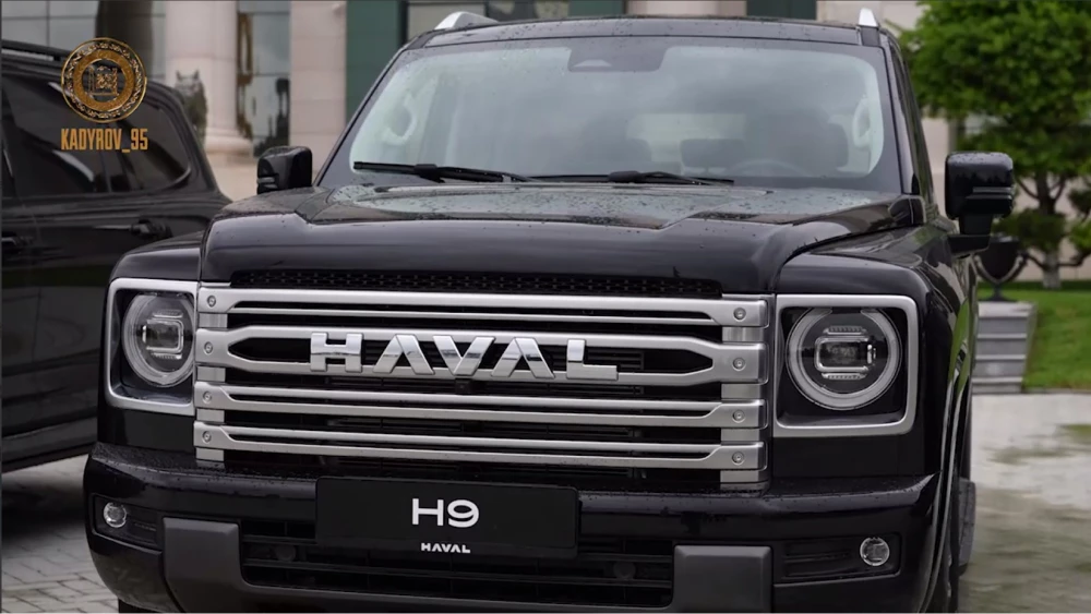 новый haval h9 второе поколение черный спереди чечня