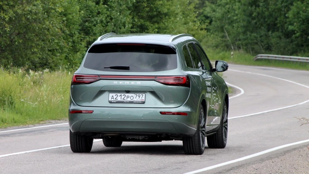 seres m7 тест сзади в динамике