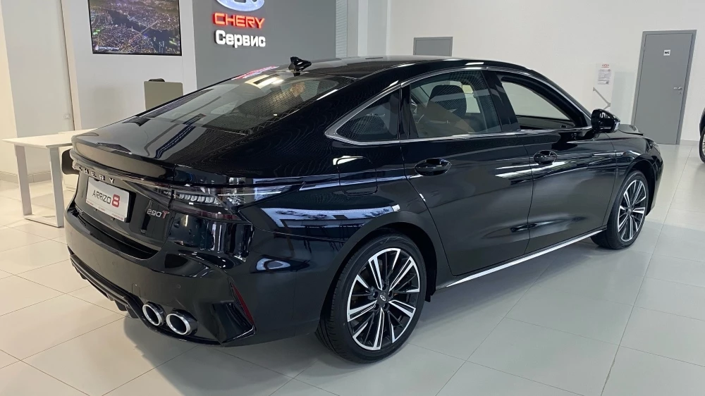 Седан Chery Arrizo 8 сбоку сзади у дилера купить новый филком Стерлитамак