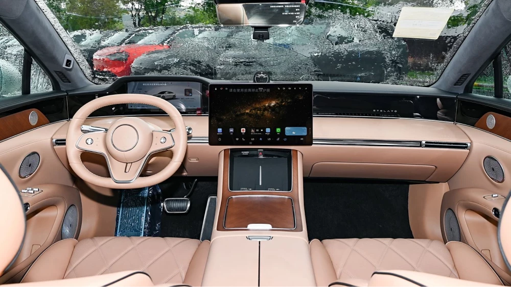 stelato s9 салон коричневый