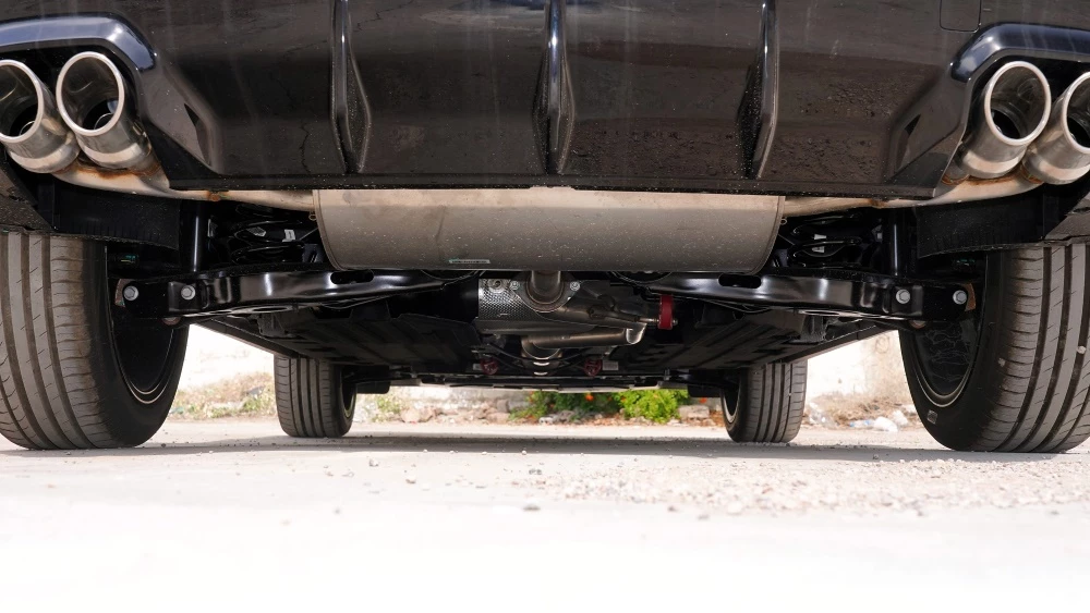 Geely Cityray снизу