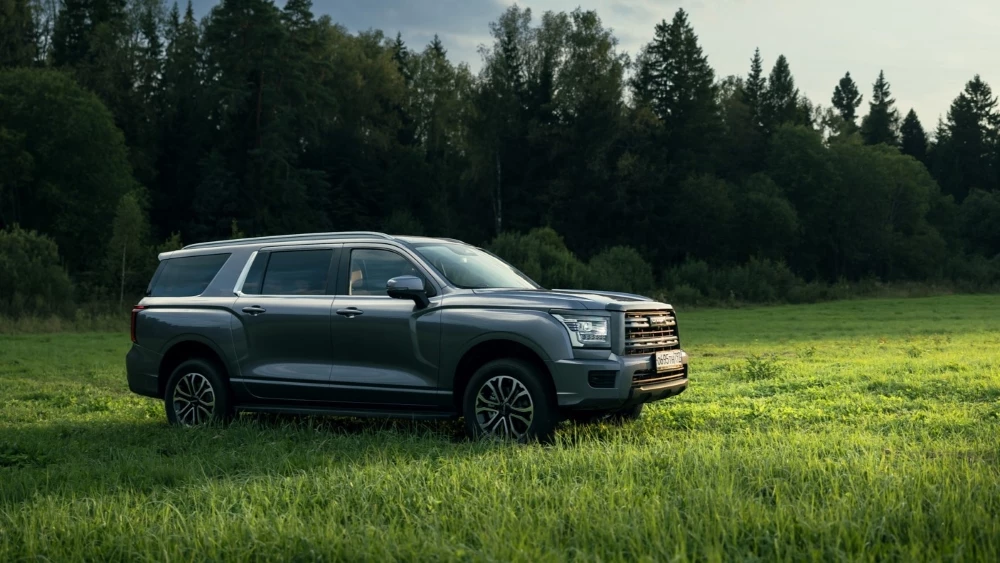 Внедорожник Haval H5 сбоку тест