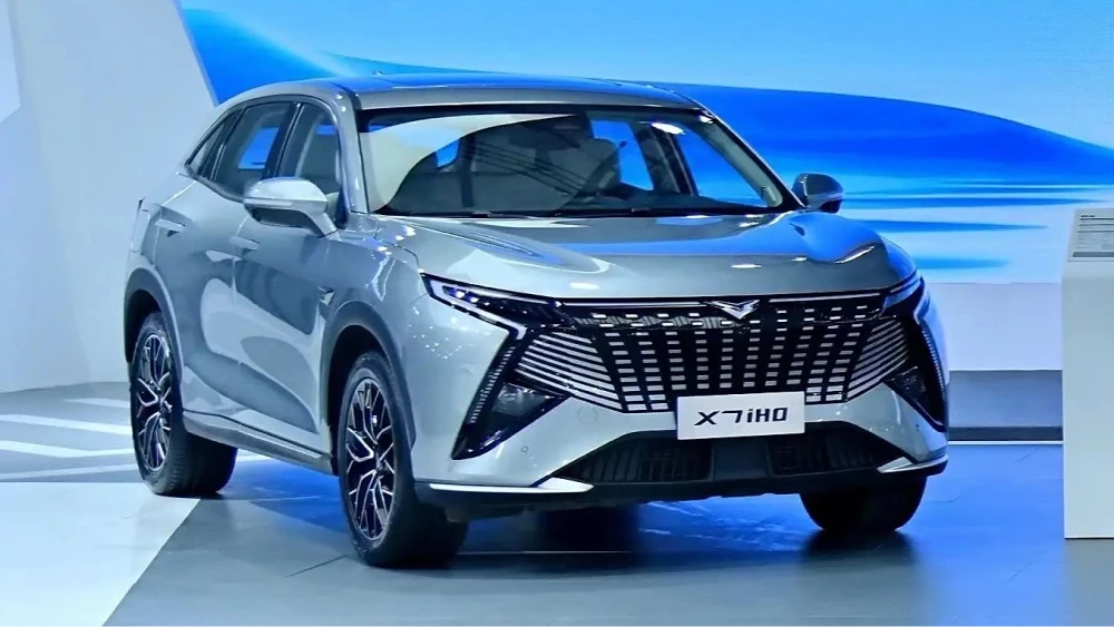 kaiyi x7 kunlun ihd сбоку спереди международная версия