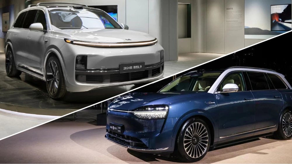 li auto lixiang l9 seres aito m9 сравнение какой автомобиль гибрид лучше