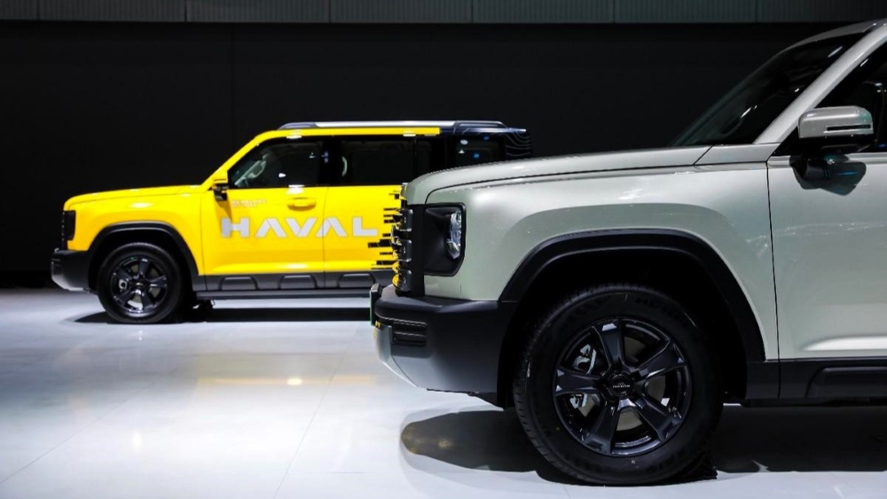 Кроссовер Haval Raptor сбоку