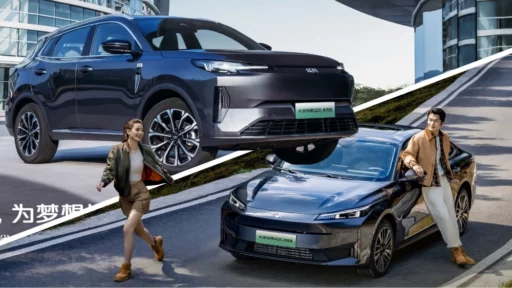 changan nevo q05 обновленный кроссовер сбоку спереди серый changan nevo a05 обновленный седан сбоку спереди серый