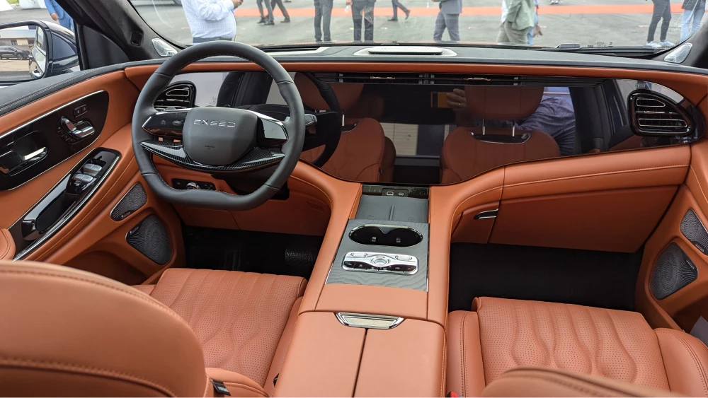 Exeed VX обновленный салон интерьер