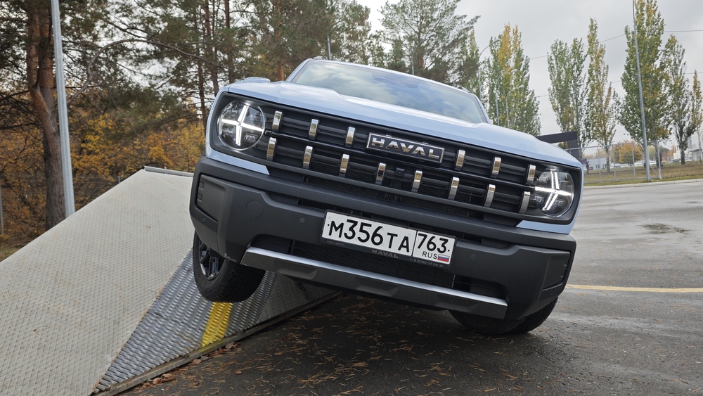 haval h3 тест-драйв сергей мишин спереди на бездорожье в динамике вывешивание