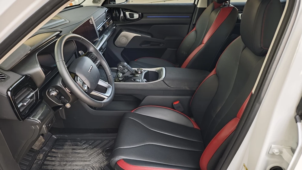 haval h3 тест-драйв сергей мишин салон интерьер сиденья передний ряд