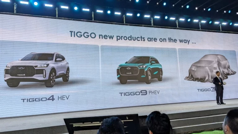 chery Tiggo презентация в Китае