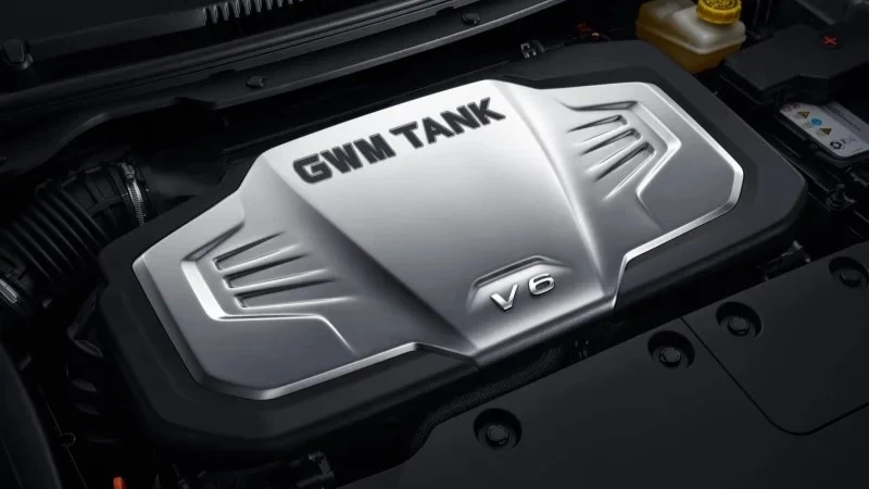 Tank 500 Black Blacktrail двигатель V6