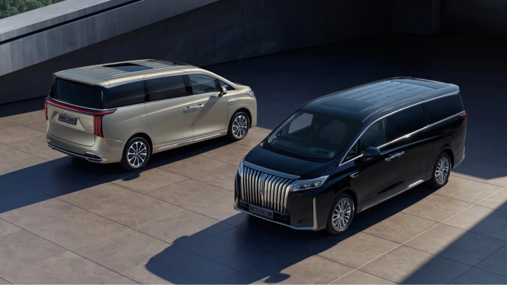 wey 80 россия гибрид минивэн сбоку сзади сбоку спереди бежевый синий gwm