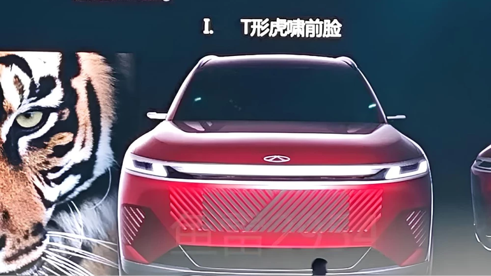 chery t1r кроссовер красный спереди tiggo 8