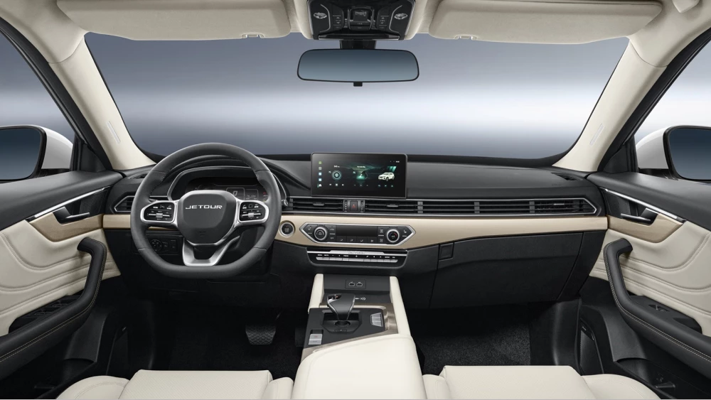 jetour x70 россия казахстан кроссовер старт продаж цена салон белый черный