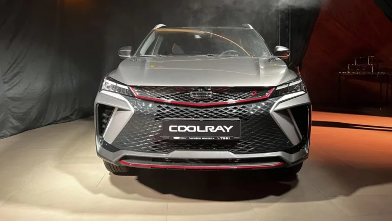 новый Geely Coolray в Беларуси презентация спереди