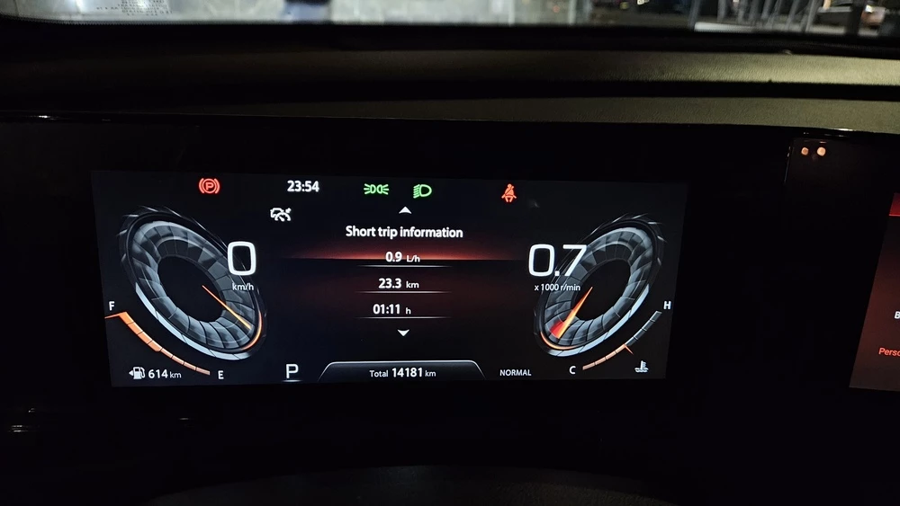 Changan Eado Plus тест салон приборный щиток панель приборов