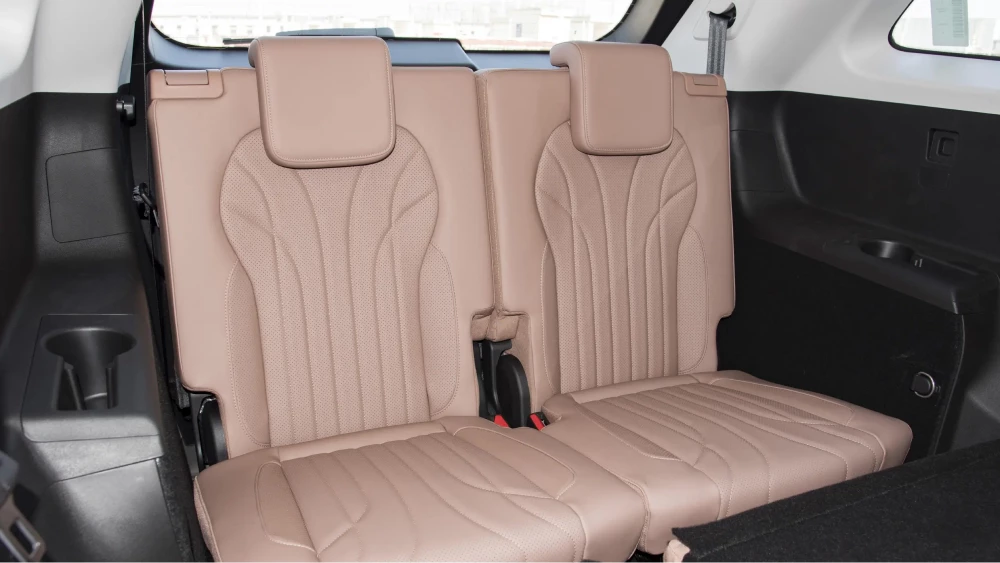 chery tiggo 9 8l отзывы в китае кроссовер третий ряд сидений бежевый