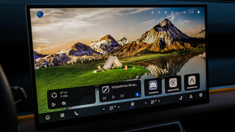 Chery Tiggo 9 тест салон интерьер мультимедиа медиасистема