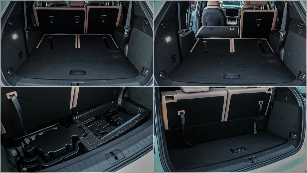 Chery Tiggo 9 тест салон интерьер багажник