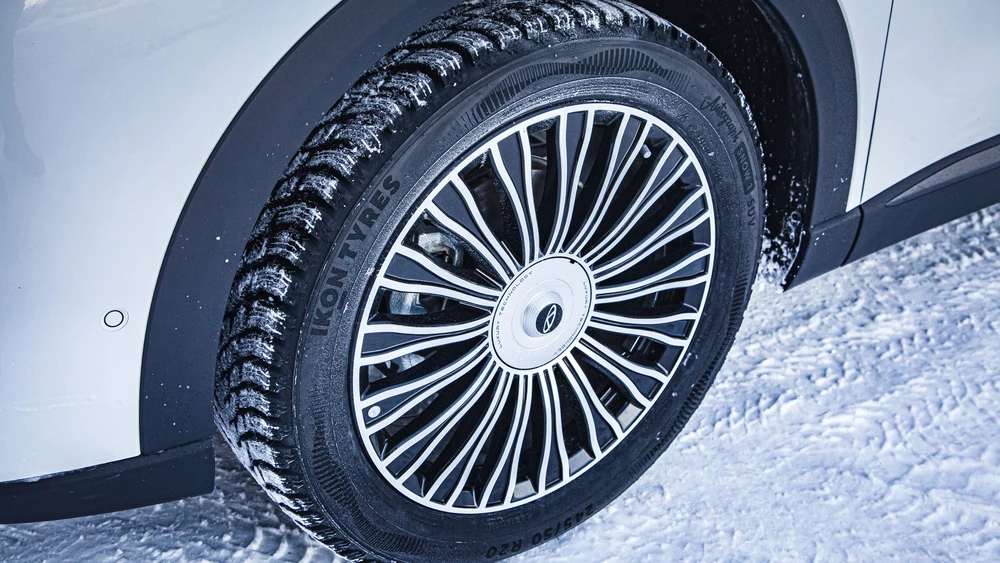 Chery Tiggo 9 тест зимой колесные диски