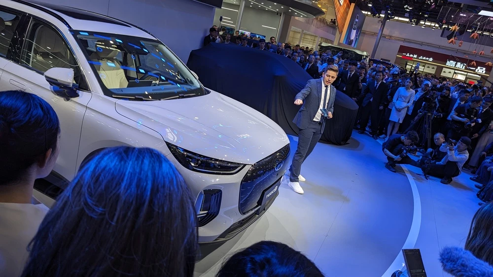 Chery Tiggo 9 автосалон в Пекине презентация Сайдин Османчевич