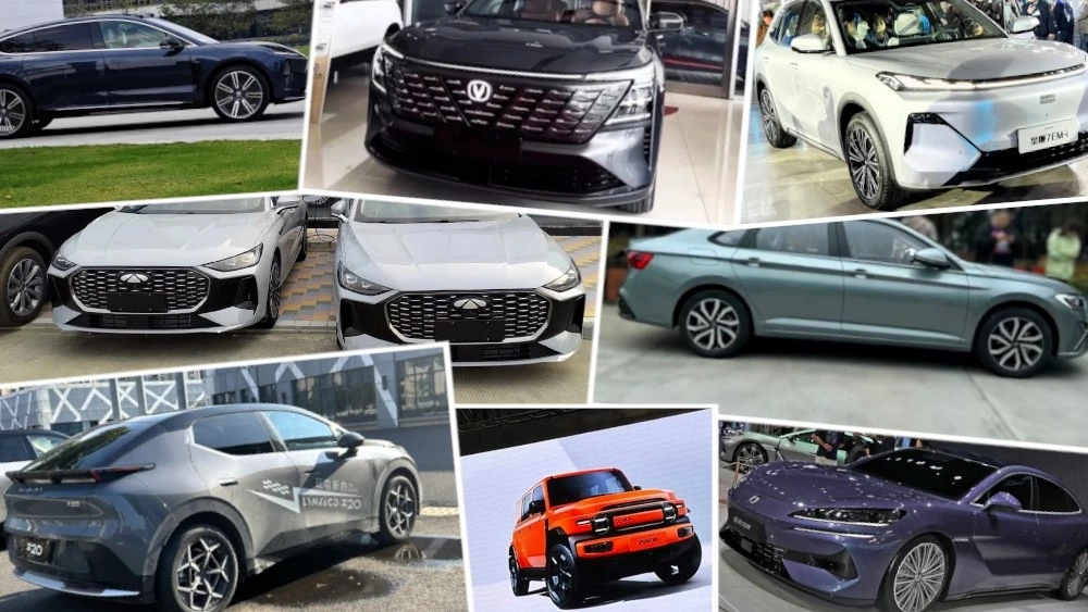 Топ-8 китайских новинок. Какие модели успеют выйти в Поднебесной до конца 2024 года Китайские новинки Geely Jetta Changan Chery Denza Nio