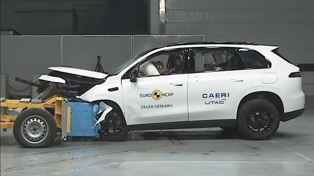 краш-тест Leapmotor C10 по методике Euro NCAP