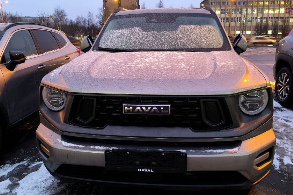 Haval H7 спереди в России