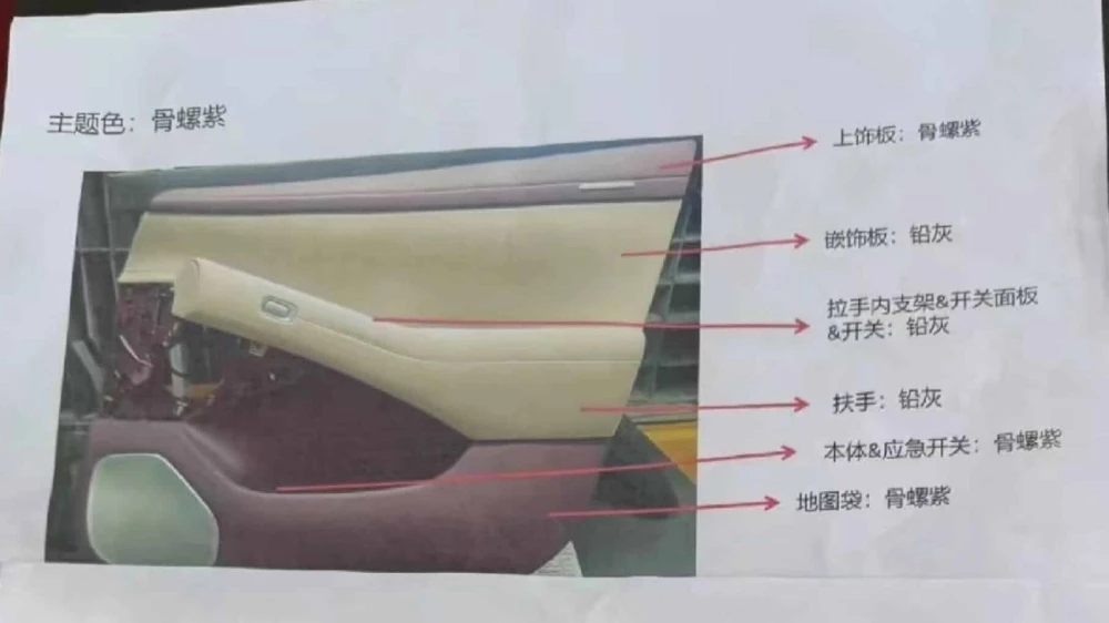 Кроссовер Xiaomi MX11 салон интерьер дверные карты