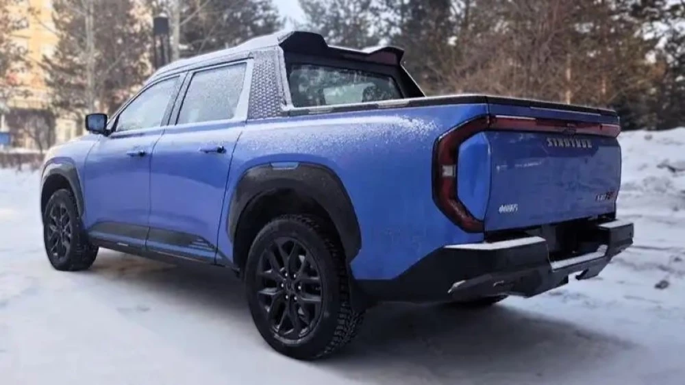 sinotruk pioneer f16 пикап vgv сбоку сзади дизельный