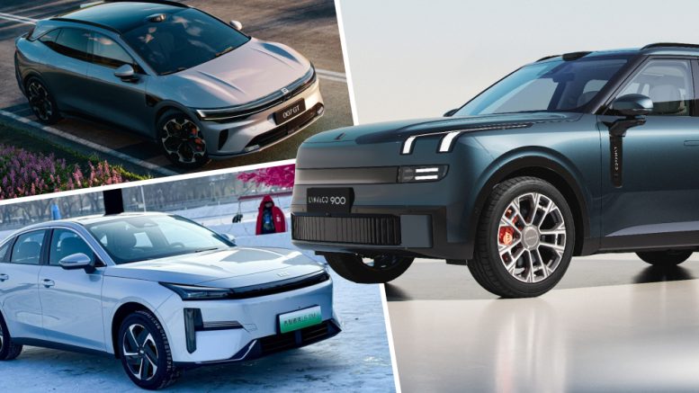 новинки geely auto zeekr 007 gt lynk & co 900 geely galaxy l6